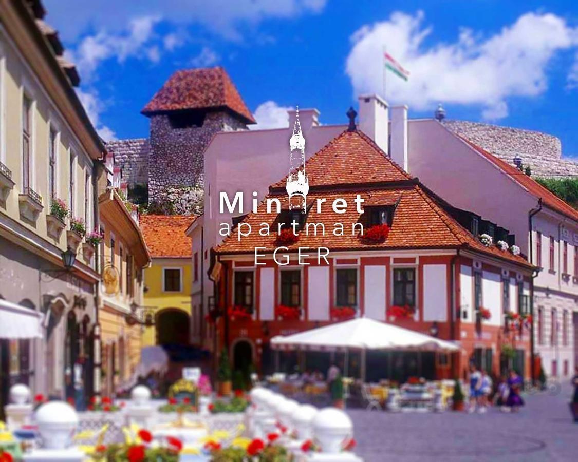 Minaret Apartman Eger Buitenkant foto